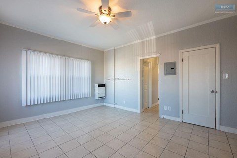 Floor plan for studio, 1 bath